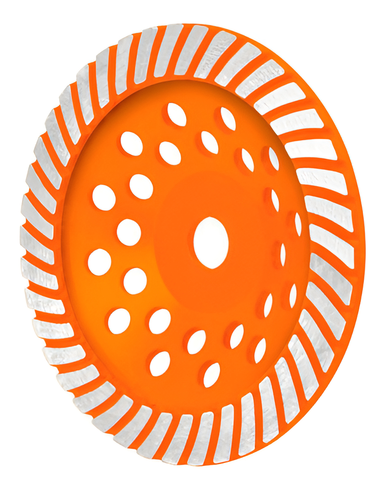 [TR-CDT-2169] Copa Diamante Turbo Modelo 2169 7" Truper 12259 Color Naranja