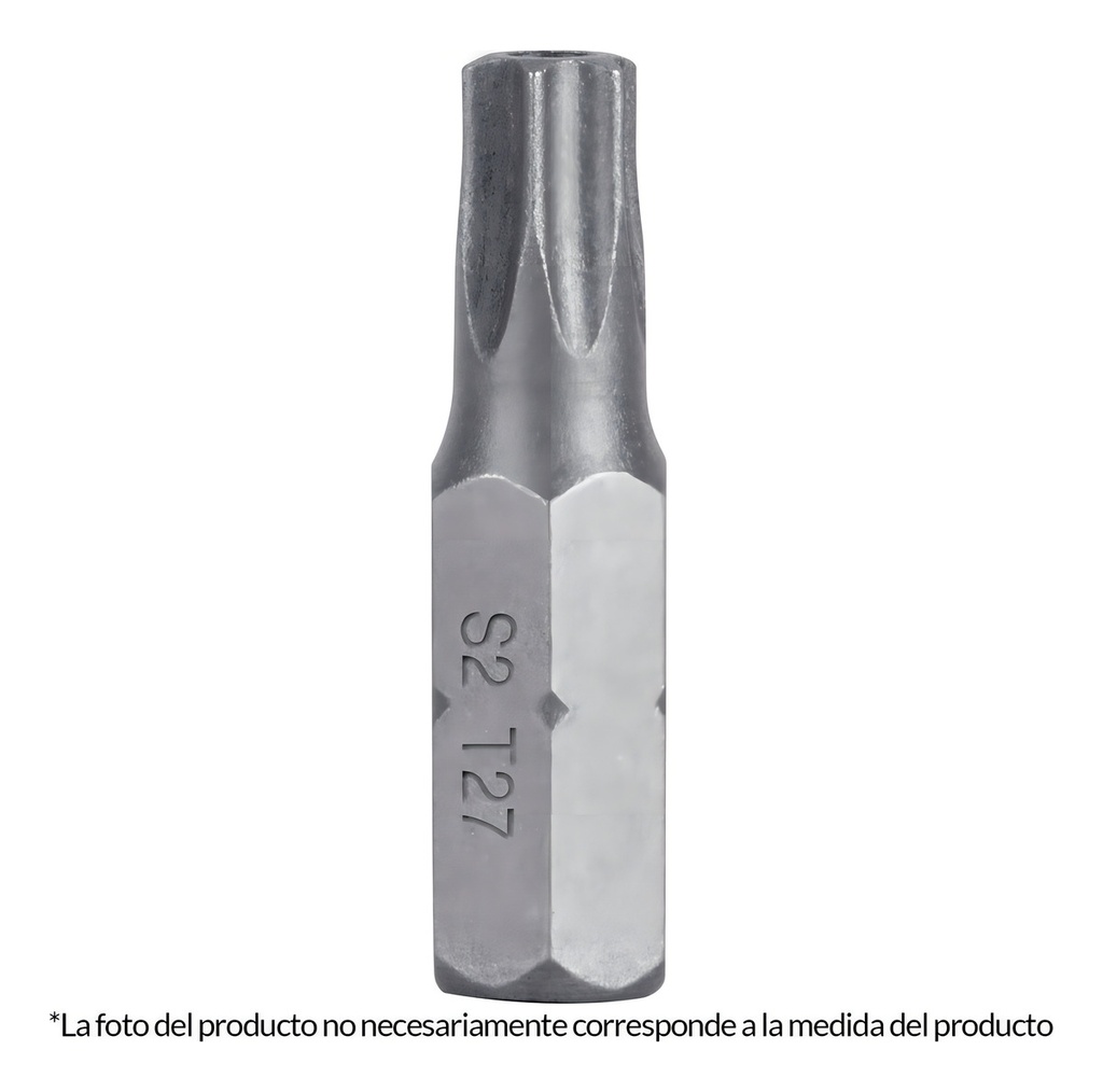 Puntas Torx C/seguro T15 Largo 1" 5pz Truper 12264