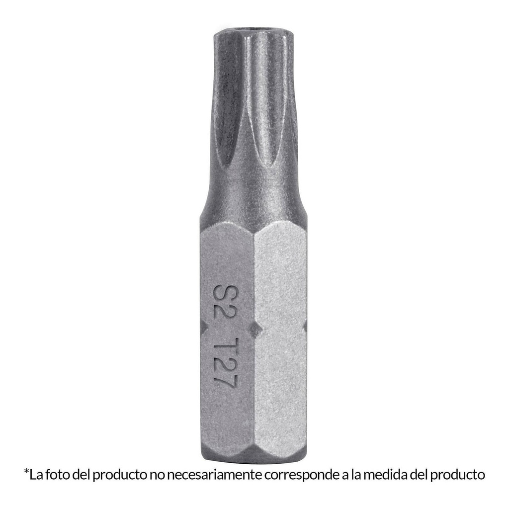 Puntas Torx C/seguro T20 Largo 1'' 5pz Truper 12265