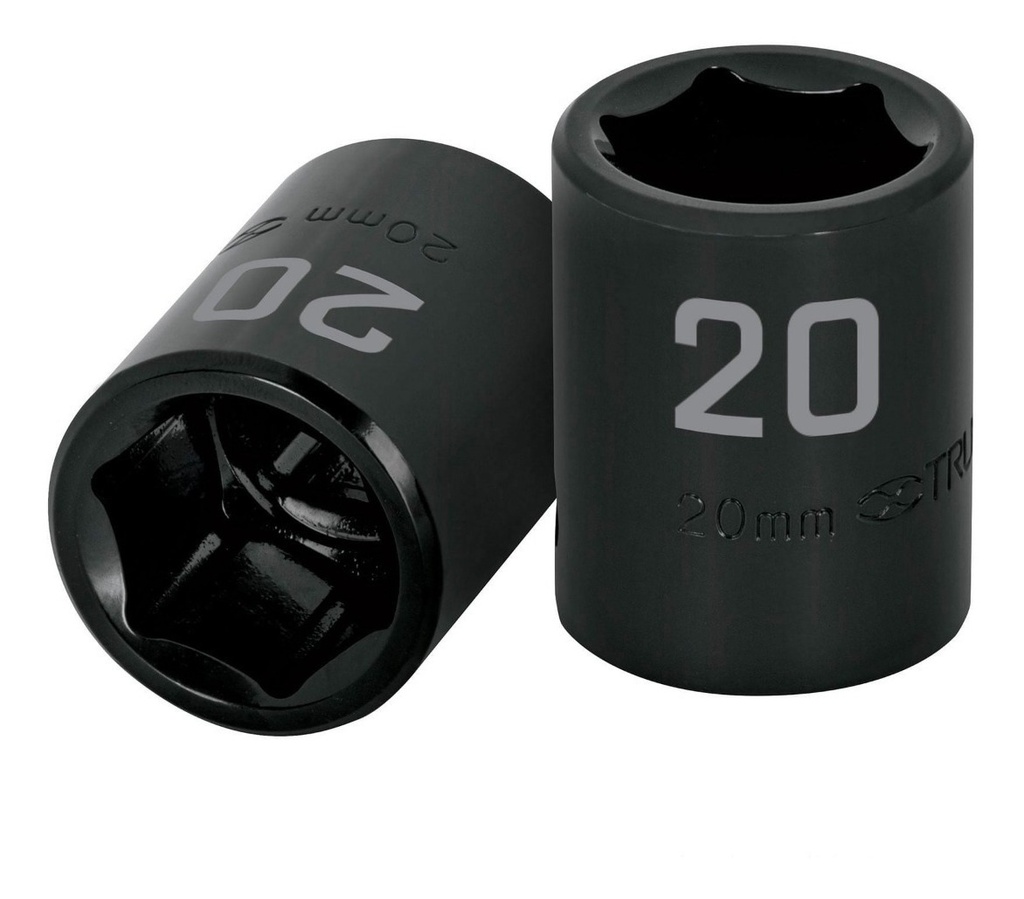 Dado 1/2" 6 Puntas Impacto 20 Mm Truper 12420