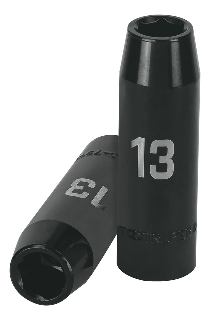 Dado 1/2" 6 Puntas Impacto Largo 13 Mm Truper 12425