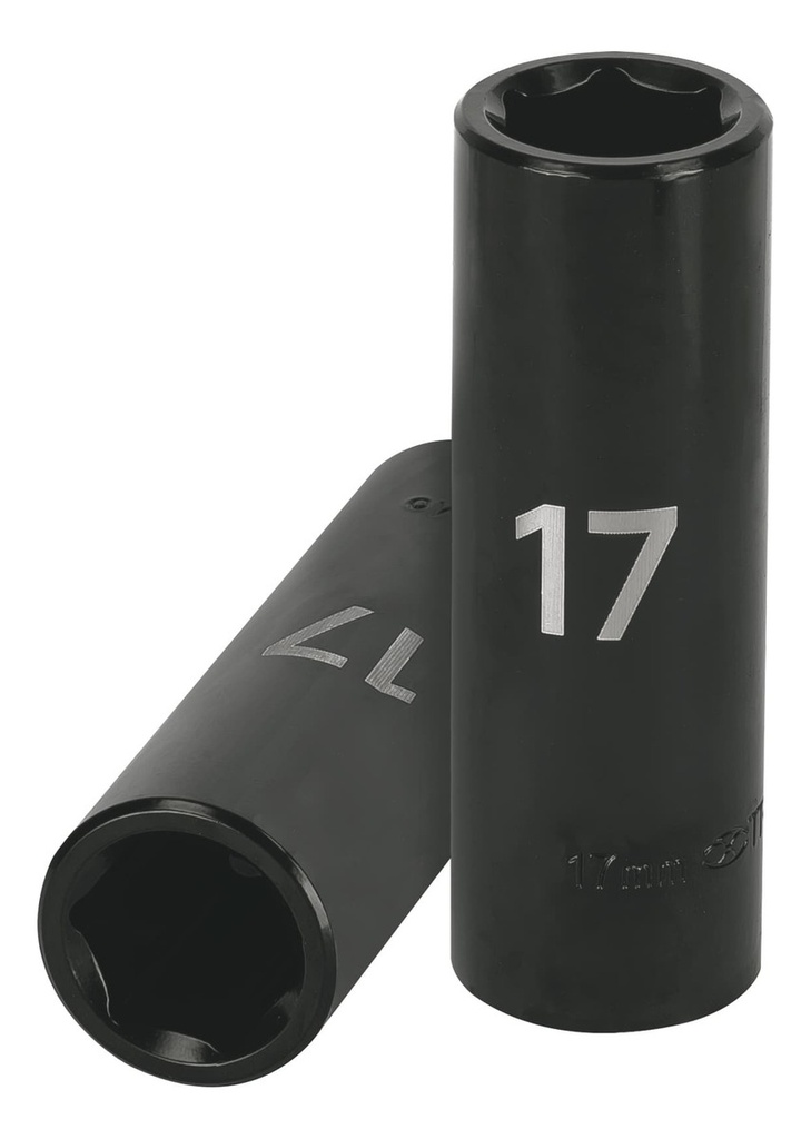Dado 1/2" 6 Puntas Impacto Largo 17 Mm Truper 12429