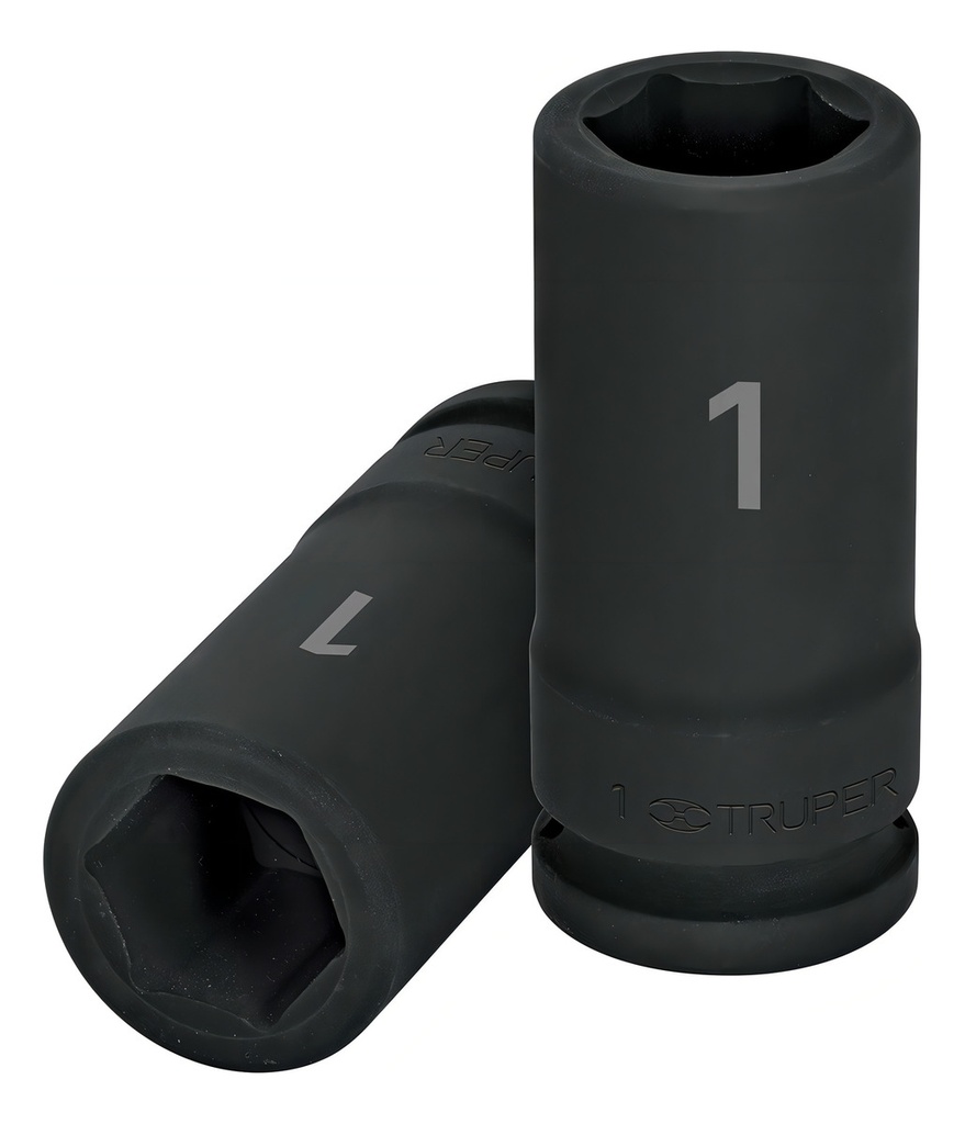 Dado 3/4" 6 Puntas Impacto Largo 1" Truper 12434