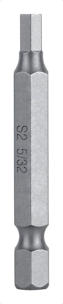Puntas Hexagonal 5/32'' Largo 2'' 5pz Truper 12628