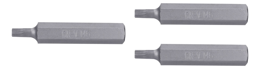Puntas Bristol M6 Largo 3" 3pz Truper 12713