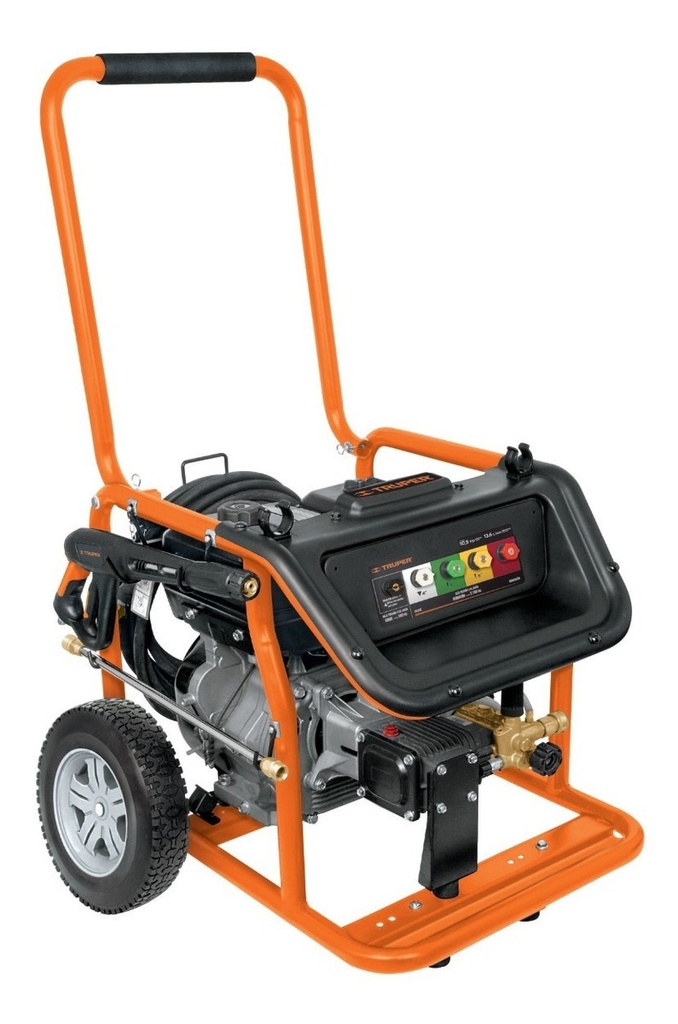 Hidrolavadoras Con Motor A Gasolina 4000 Psi Motor 4 Tiempos Color Naranja Claro