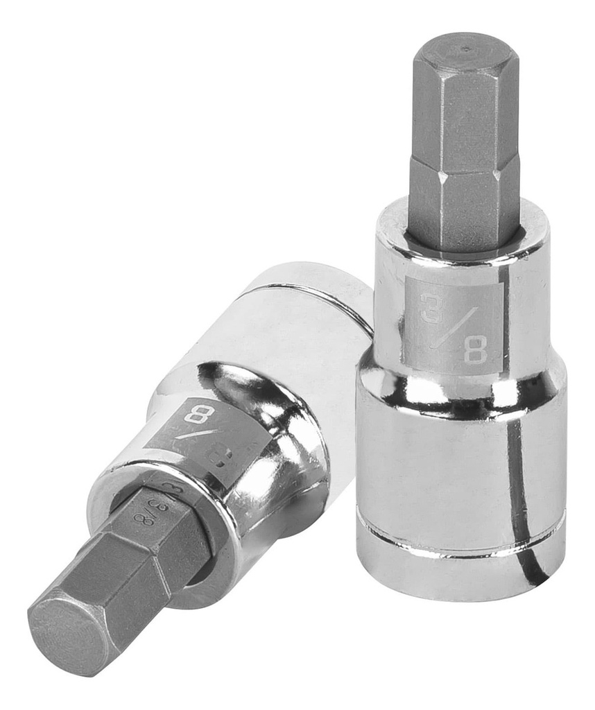 Dado 1/2' Punta Hexagonal Standard 3/8' Truper 13253