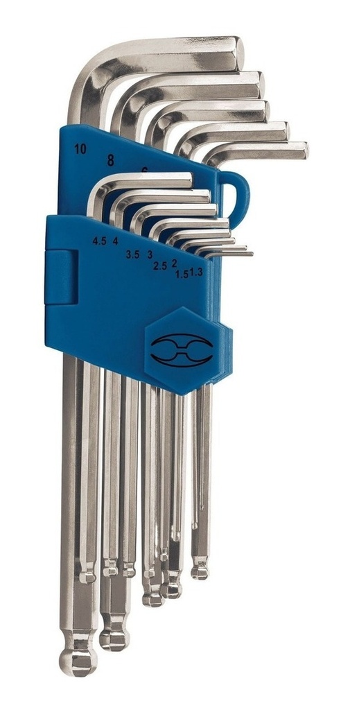 [TR-ALLX-13M] Llaves Allen Mm Extralargas 13 Pz Truper 13646