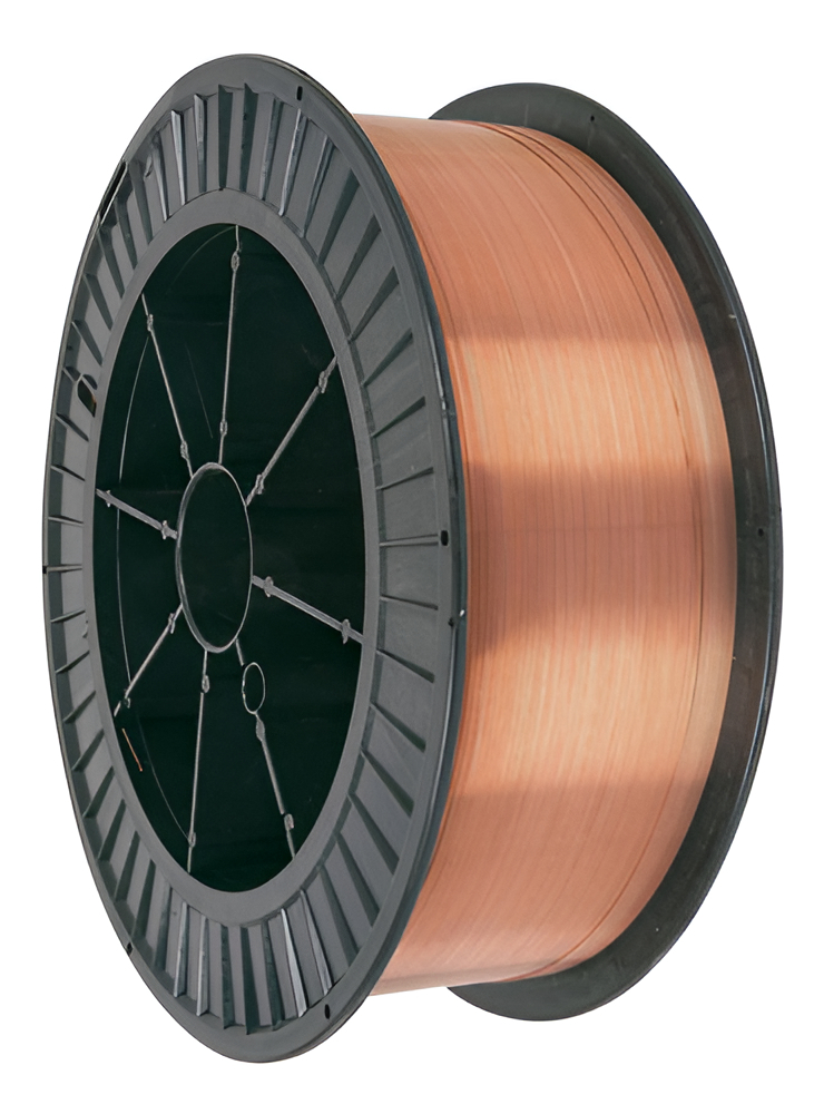 Carrete Microalambre Con Gas (gmaw) 5 Kg Truper 13752 Color Dorado Oscuro