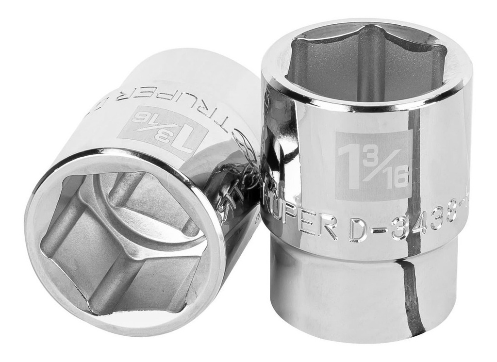 Dado 3/4' 6 Puntas Standard 1-3/16' Truper 13827