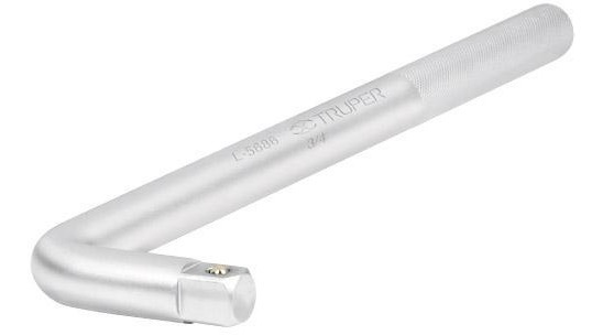 Mango 'l' 3/4" Truper 13914