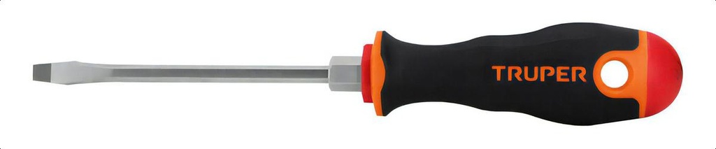 Destornillador Plano Truper 5 X 100 Comfort Grip