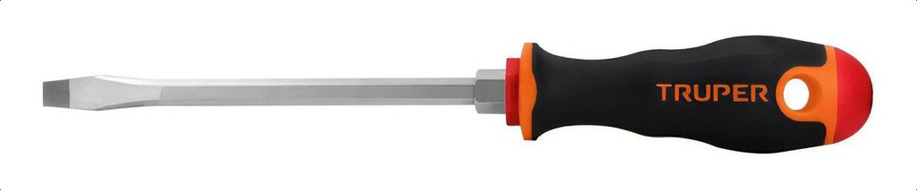 Destornillador Plano 5/16'' X 6'' Comfort Grip Truper 14006