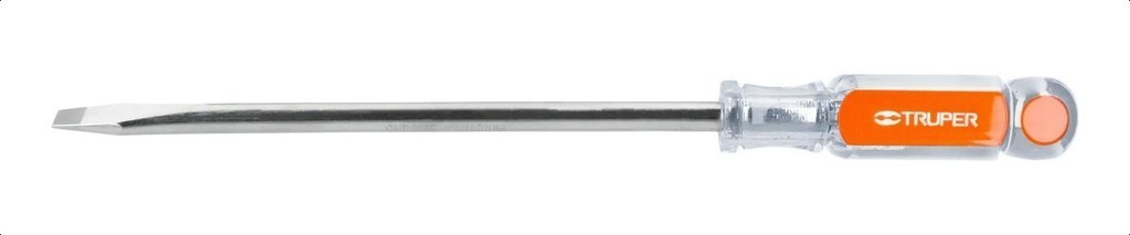 Desarmador Acetato Plano 8" X 3/8" Truper 14008