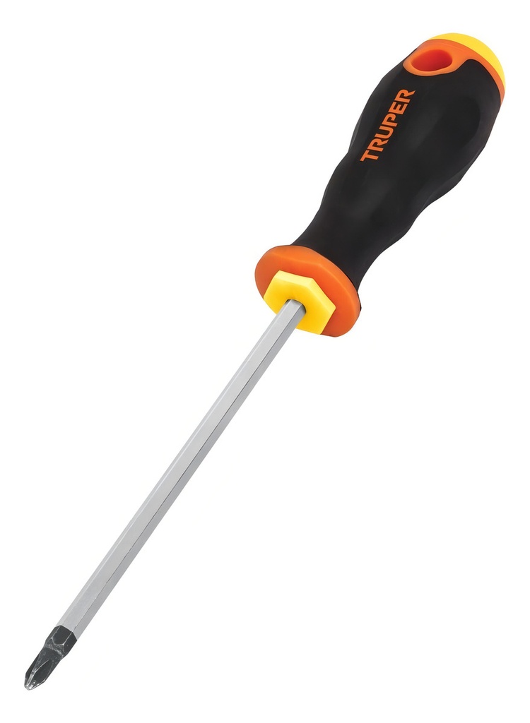 Desarmador Cabinet 3/16x6" Mango Comfort Grip Truper 14040