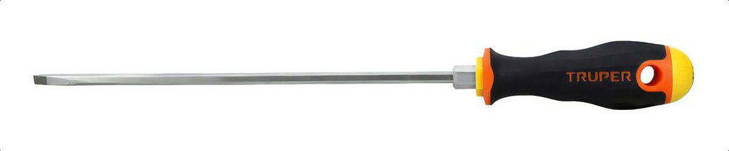 Desarmador Cabinet 3/16x8 Mango Comfort Grip 14043 Truper