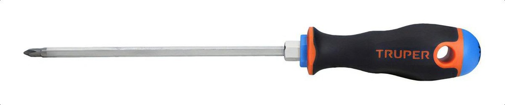 [TR-DP-3/16X6B] Destornillador Phillips Ph1 X 150 Mm Confort Grip Truper
