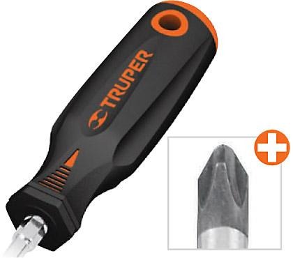 Desarmador Antiderrapante Phillips 8' X 1/4' Truper 14082