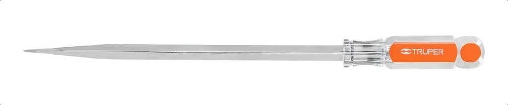 Desarmador Acetato Plano Cuadrada 10" X 3/8" Truper 14113