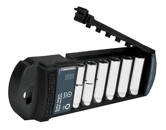 Juego Dados 1/2' Std Largos 6 Pz Truper 14174