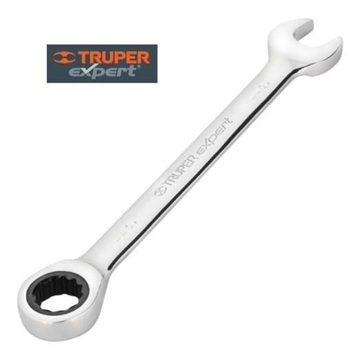Llave Combinada Con Matraca 8 Mm X 60 T Truper Expert 15742