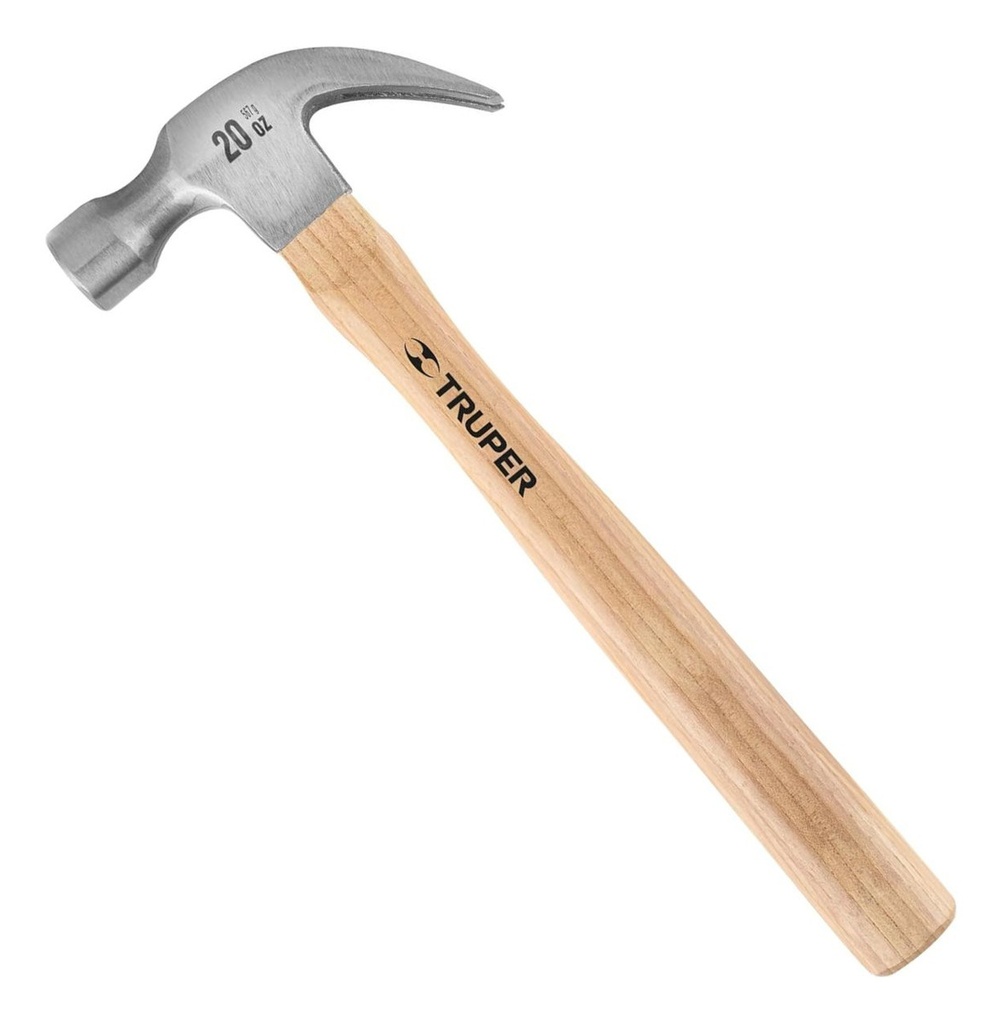 [TR-MA-20] Martillo No Pulido Uña Curva 20 Oz Truper 16753