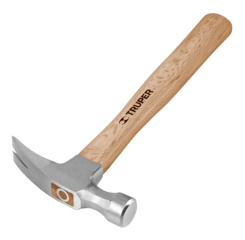 [TR-43891] Martillo Pulido 20 Oz Uña Recta, Mango Madera, Truper