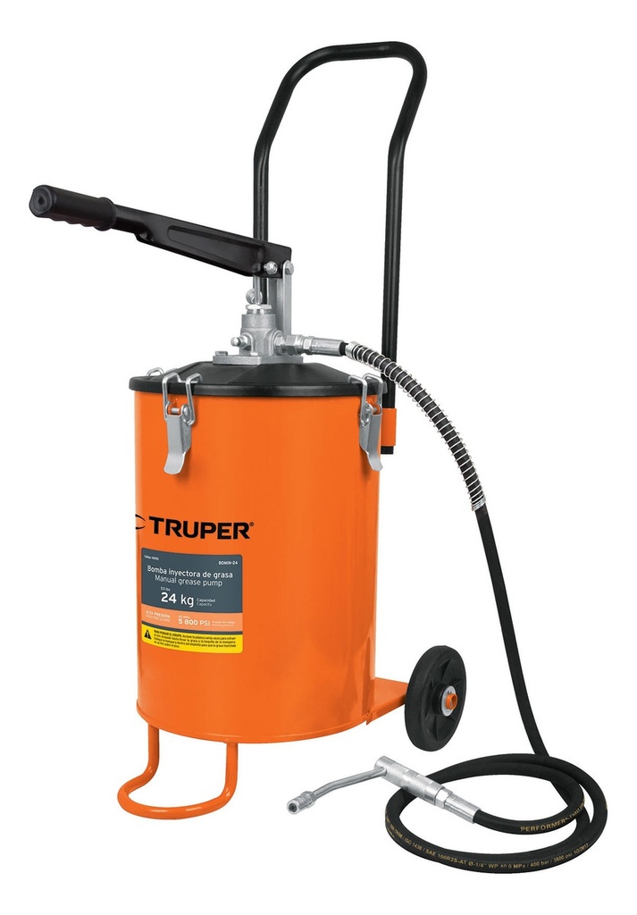 Bomba Inyectora Grasa 24 Kg Truper 16850