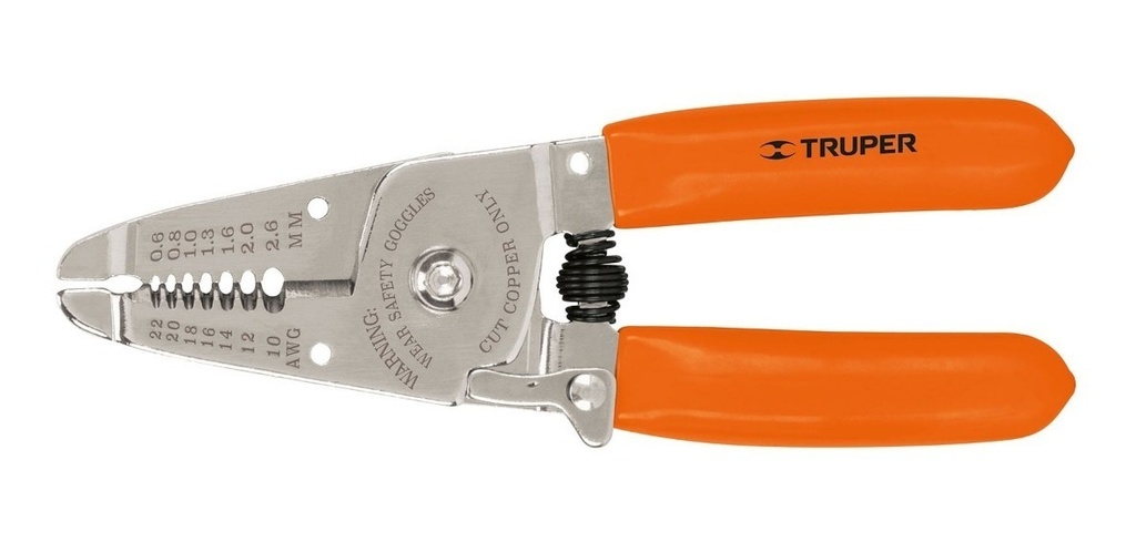 [TR-PE-CA-6] Pinza Pelacables 6 Truper 17356