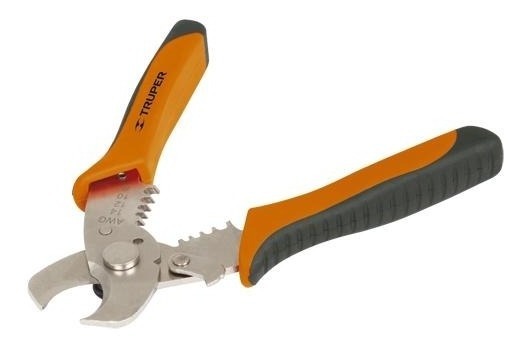 Pinza Pelacables Y Corta Cable 7" Truper 17378