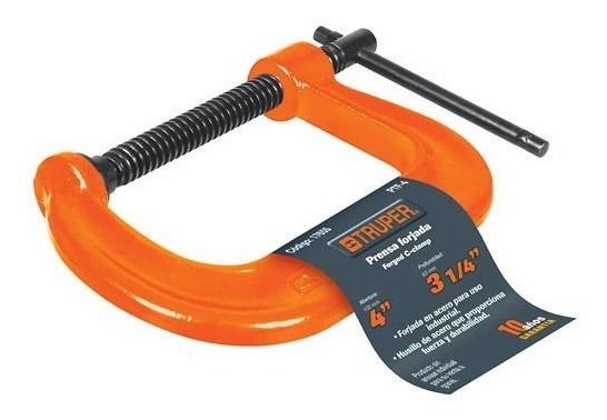 Prensa Forjada Ind. 8'' Truper 17657