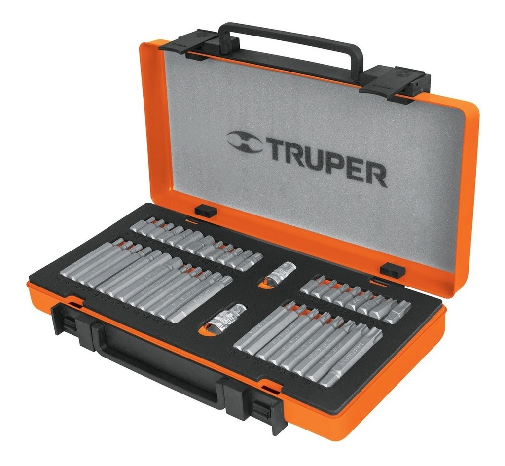 Juego Puntas 1' Y 3' 42 Pz Truper 17809