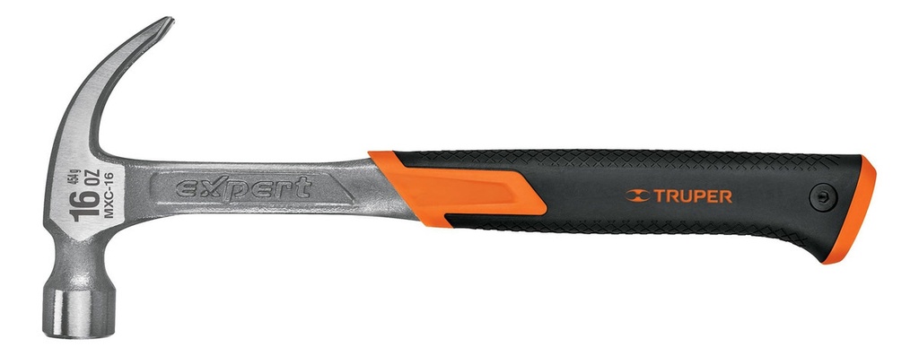 [TR-MXC-16] Martillo Forjado Uña Curva 16 Oz Mango De Neo Truper 17856