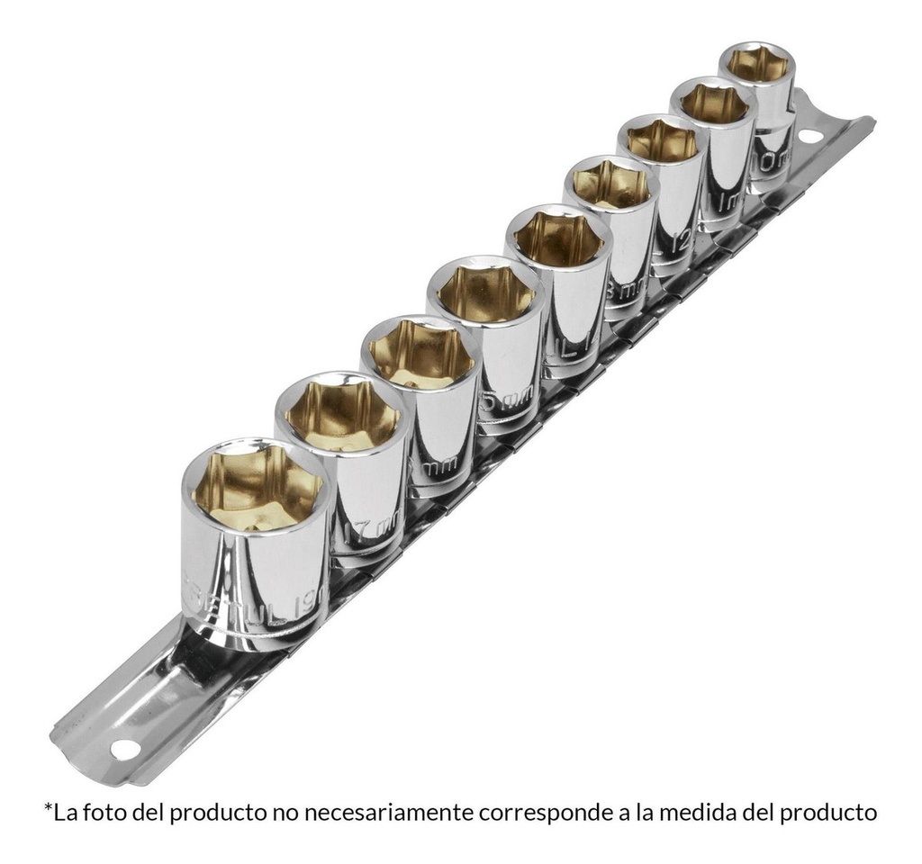 Juego Dados 3/8' Standard 10 Pz Pretul 21185