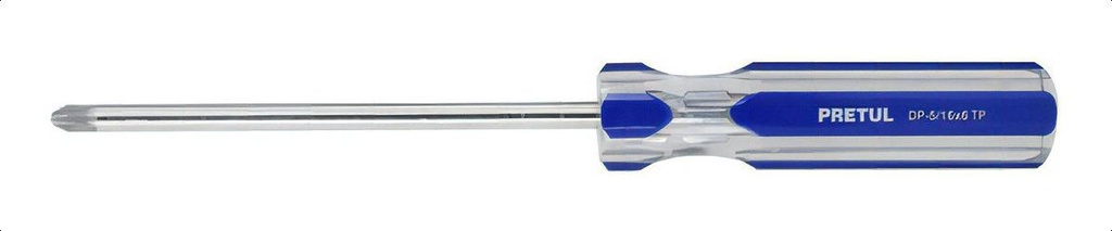 Destornillador de Cruz 5/16" X 6" Mango PVC Pretul 21470