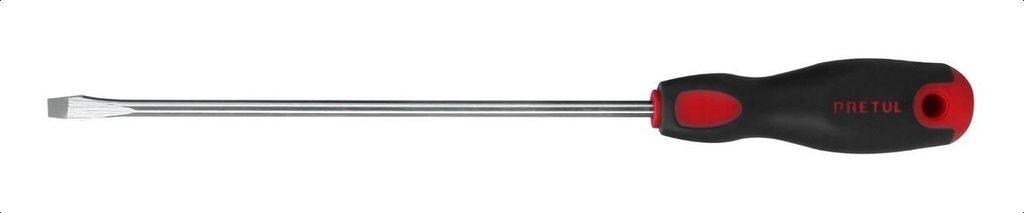 [TR-DR-1/4X8BP] Desarmador Comfort Grip Plano 8' X 1/4' Pretul 21482