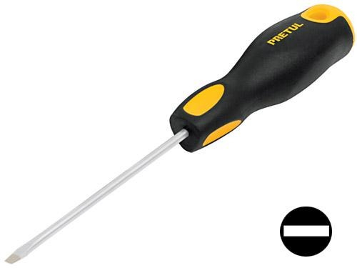 [TR-DG-3/16X4BP] Desarmador Comfort Grip Cabinet 4' X 3/16' Pretul 21489