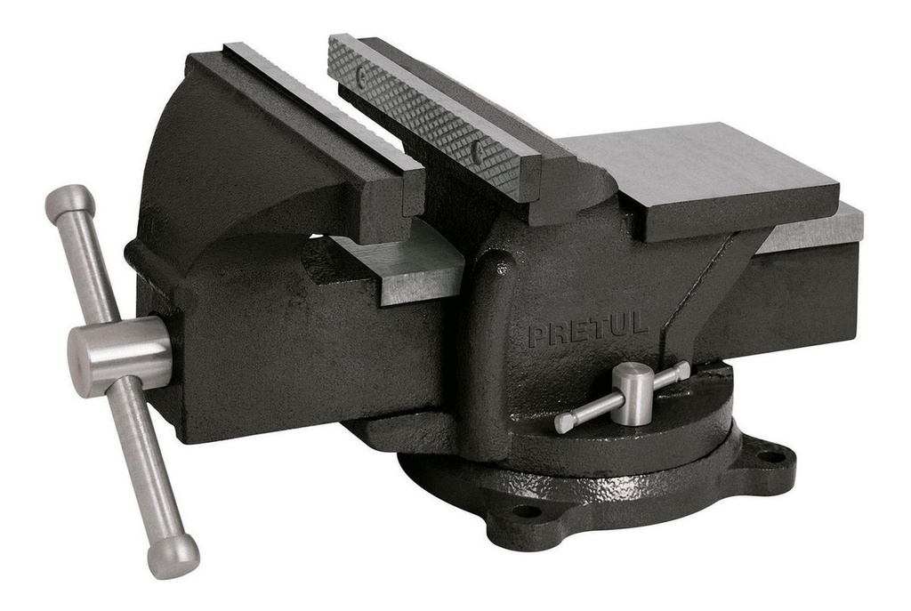 Tornillo Banco Hierro Gris 4'' Pretul 26039