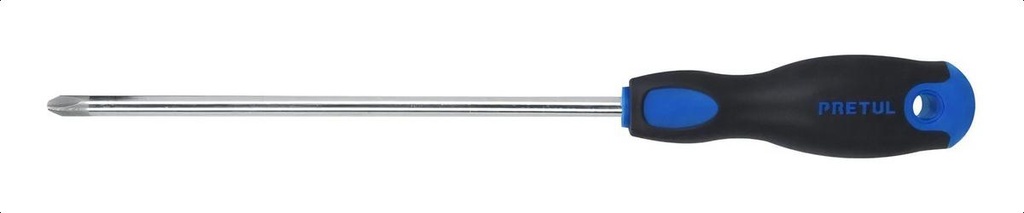 [TR-DP-5/16X8BP] Destornillador De Cruz 5/16 X 8 Mango Comfort Pretul 28088