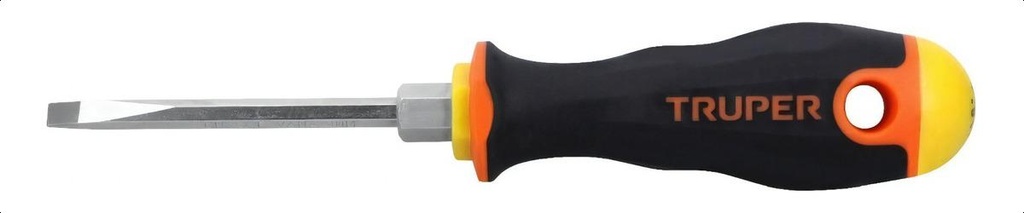 Desarmador Cabinet 3/16x3 Mango Comfort Grip Truper 100840