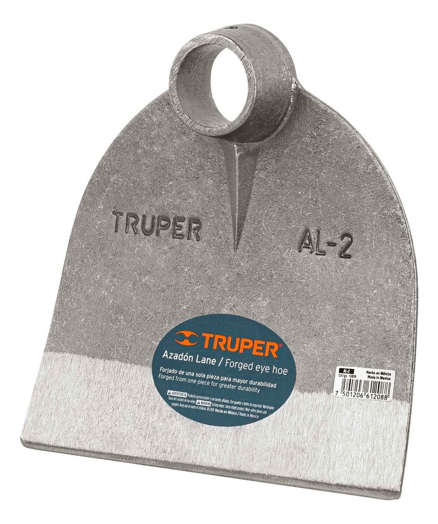 Azadón Lane No.2 De 2.0 Lb Sin Mango, Truper 10606