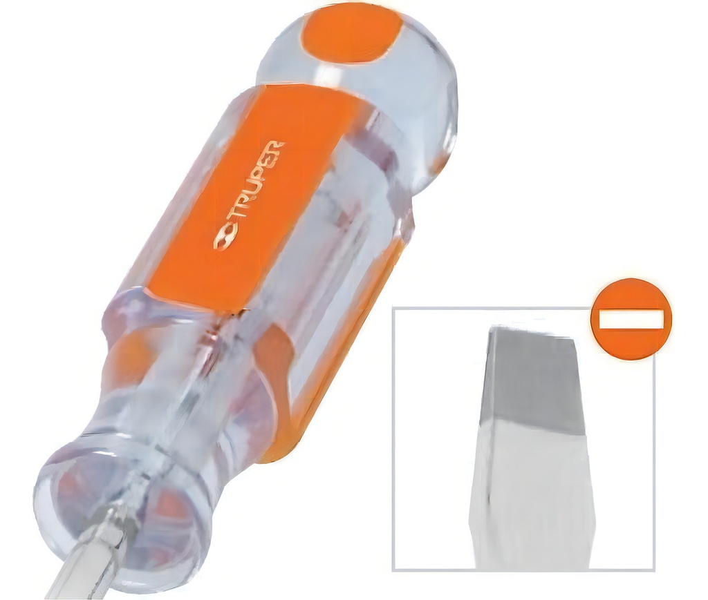 Desarmador Acetato Plano Cuadrada 5' X 5/16' Truper 14101