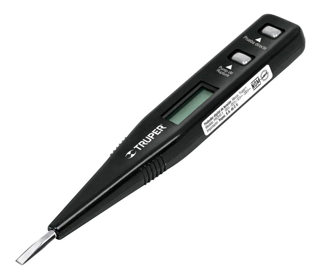 Probador De Voltaje Digital Truper 18333
