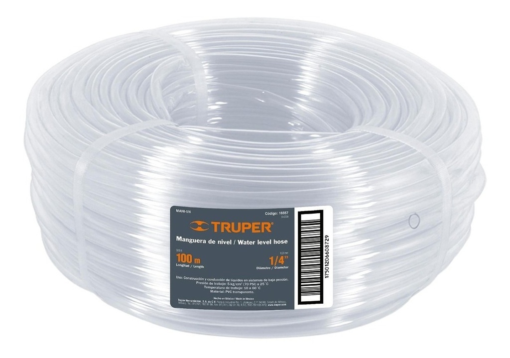Manguera Nivel 5/16'' Truper 19861