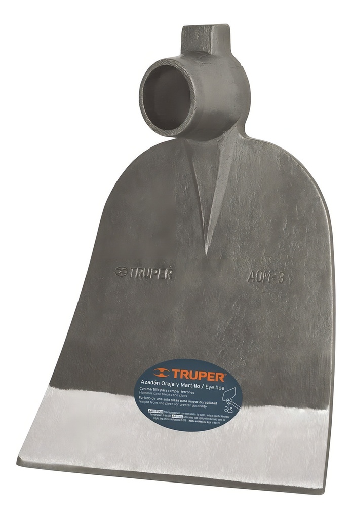 Azadon Oreja Y Martillo Sin Mango #2 2.9 Lb Truper 19980