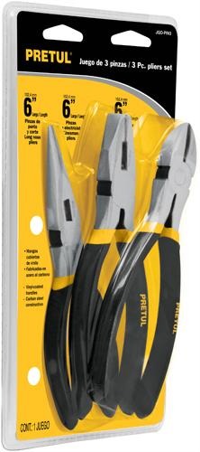 Juego Pinzas 3 Pz Pretul 22975