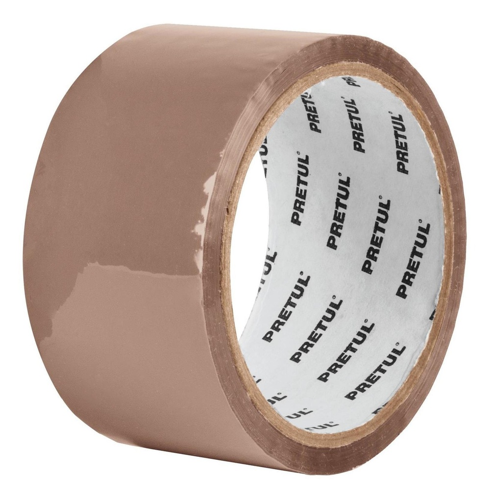 Cinta de empaque 48 mm x 40 m canela, Pretul