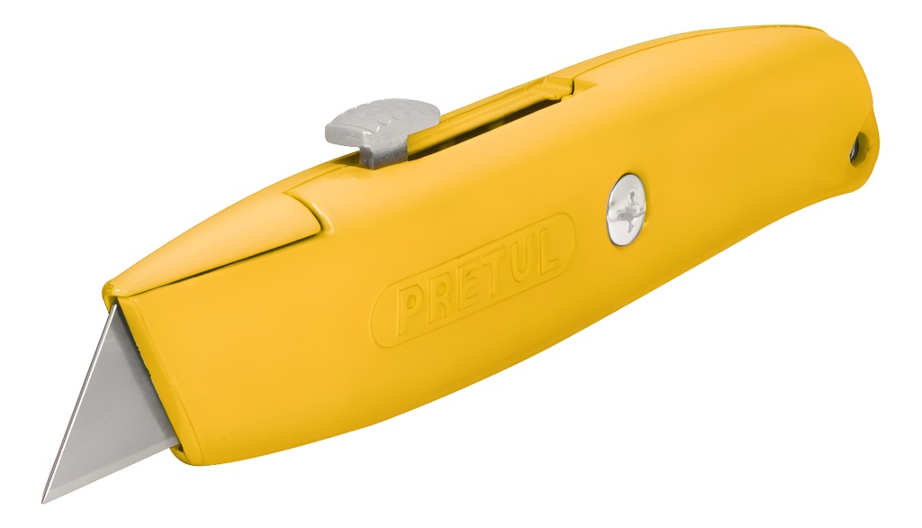 [TR-NM-6P] Navaja retráctil 6' cuerpo de aluminio, Pretul