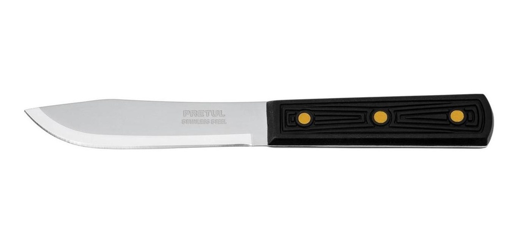 Cuchillo cebollero 5' mango de polipropileno, Pretul