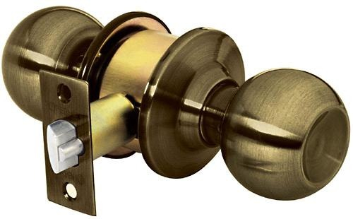 [TR-BAL-LA-EP] Cerradura tipo esfera, cilíndrico, entrada, antiguo, BASIC